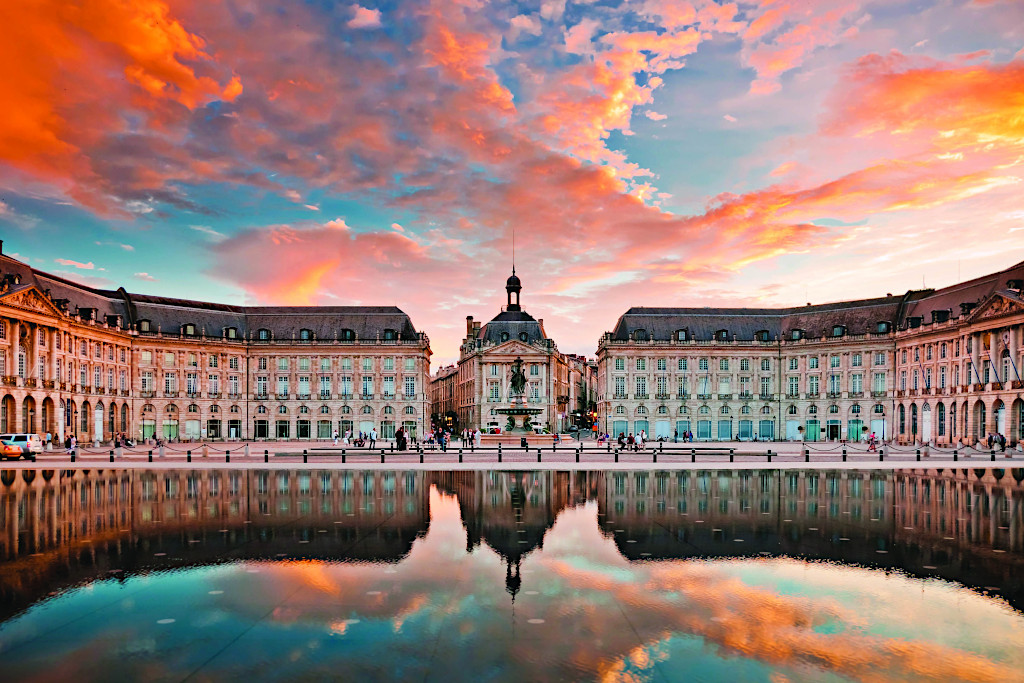 Place,De,La,Bourse,In,Bordeaux,,France